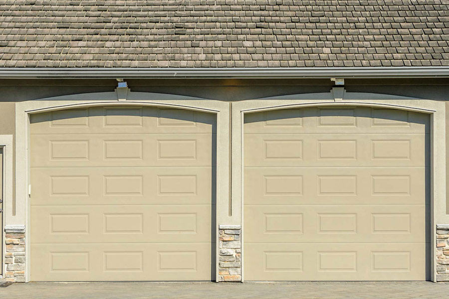 two tan garage doors bonita springs fl